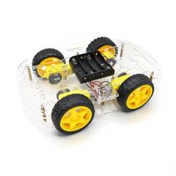 Viewtek cr0031 kit chassis voiture 4wd arduino - 4wd robot smart car - chassis voiture int
